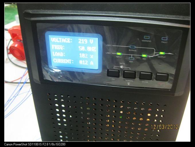 Gelijkstroom-Begin 120/220Vac Online Hoge Frequentie UPS met Schommelingsbescherming