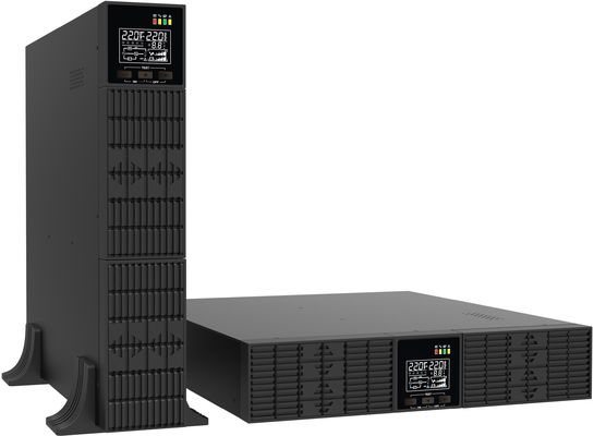 1KVA - 10KVA-het Rek zet LCD van UPS/19 Duim dubbel-Omzetting UPS op